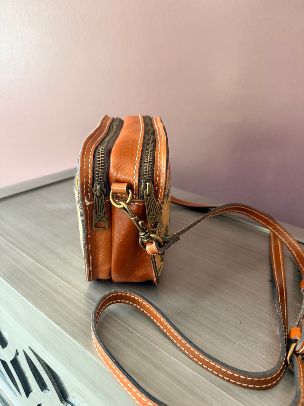Patricia Nash Prairie Rose Crossbody - Picture 6 of 8